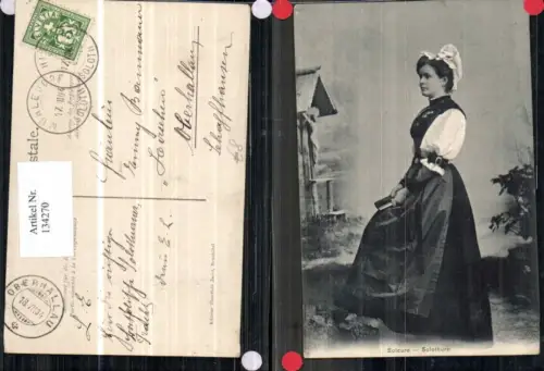 134270,Tracht aus Kt Solothurn Volkstracht