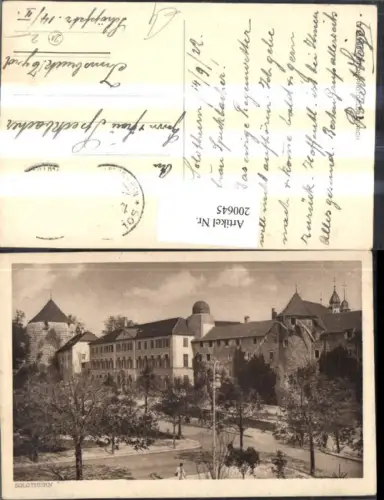 200645,Solothurn Ortsansicht Turm