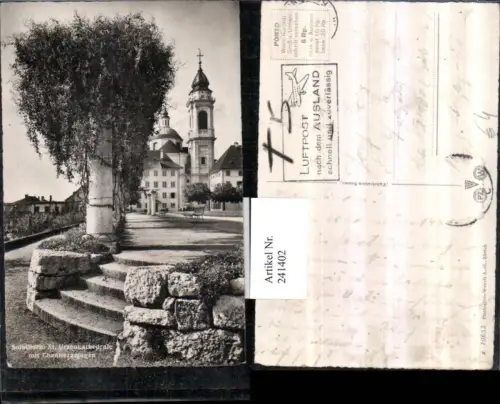 241402,Solothurn St. Ursenkathedrale Kirche m. Chantieranlagen