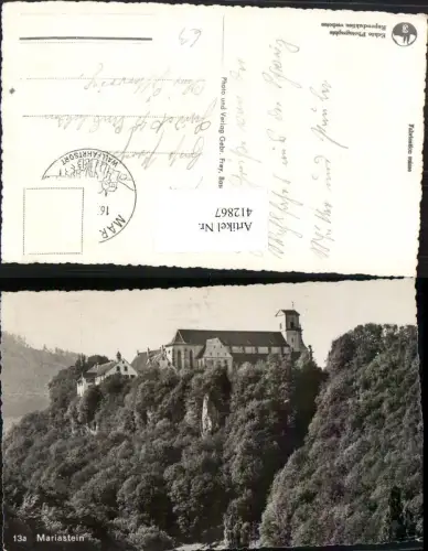 412867,Kloster Mariastein Kt Solothurn