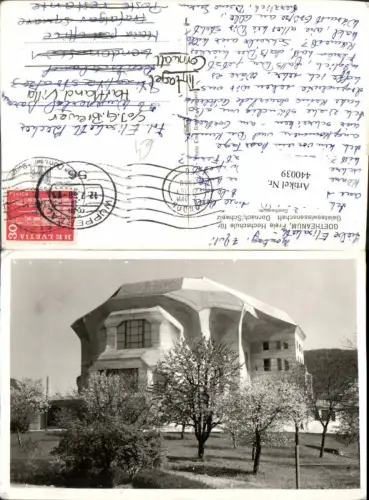 440039,Dornach Goetheanum Hochschule f. Geisteswissenschaft Kt Solothurn