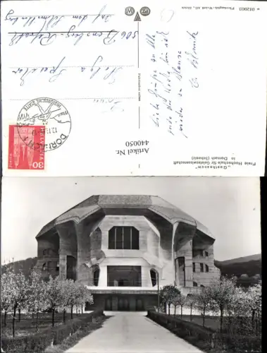 440050,Dornach Goetheanum Hochschule f. Geisteswissenschaft Kt Solothurn