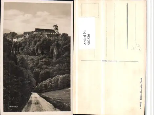 502826,Mariastein Kloster b. Metzerlen Kt Solothurn