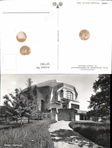 587382,Goetheanum Dornach Ansicht Switzerland
