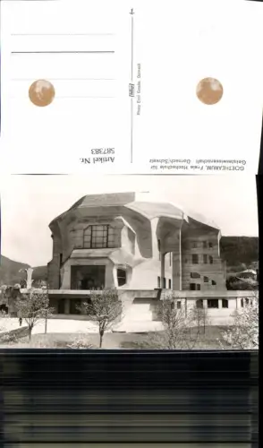 587383,Goetheanum Dornach Ansicht Switzerland