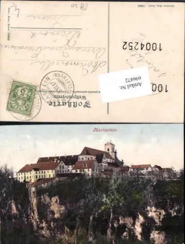696472 Mariastein Maria Stein bei Metzerlen Solothurn