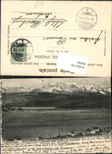 86046,Zürichsee und Glärnischgruppe Zürich Kt St Gallen