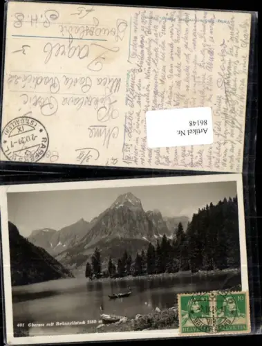 86148,Obersee mit Brünnelistock Rapperswil St Gallen Kt St Gallen