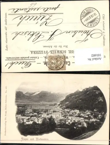 101602,Ragaz und Wartenstein Kt St Gallen