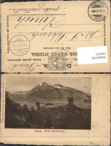 101637,Ragaz Ruine Freudenberg Kt St Gallen