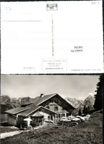 108206,Berghaus Sellamatt Alt St Johann Kt. Appenzell Außerrohden