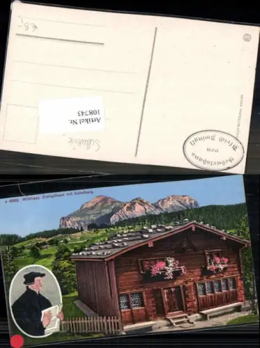 108743,Wildhaus Zwinglihaus Schafberg Kt. St Gallen