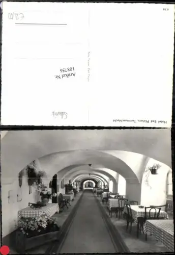 108756,Hotel Bad Pfäfers Taminaschlucht Kt. St Gallen