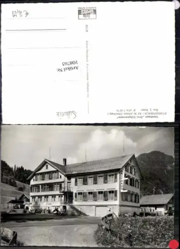 108765,Gasthaus Eidgenossen Starkenbach Alt St Johann Kt. St Gallen Obertoggenburg