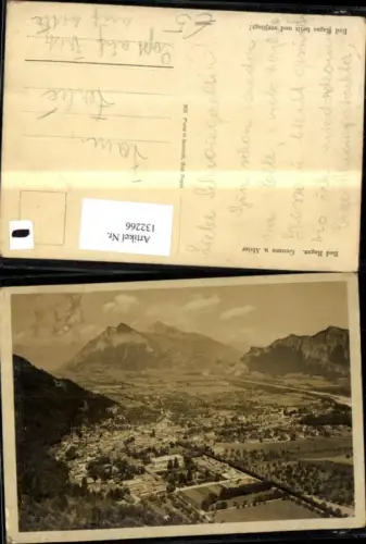 132266,Bad Ragaz Gonzen u. Alvier Totale Kt. St Gallen