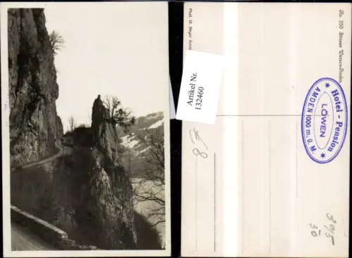 132460,Wessen Amden Strassenansicht 1930 Kt. St Gallen