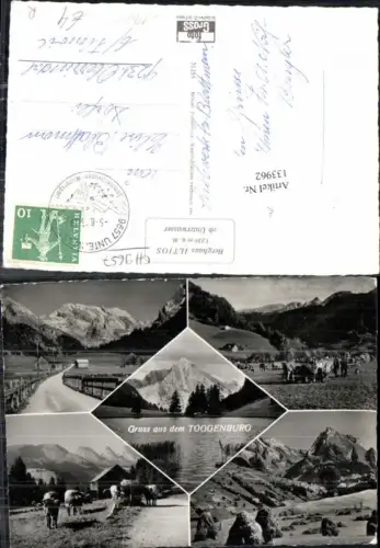 133962,Gruss aus dem Toggenburg Kt St Gallen