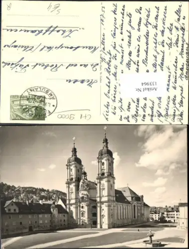 133964,Kt St Gallen Bahnpost Klosterplatz