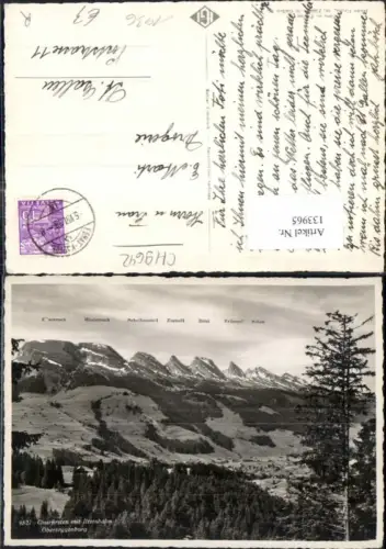 133965,Churfirsten m. Iltiosbahn Obertoggenburg Toggenburg Kt St Gallen