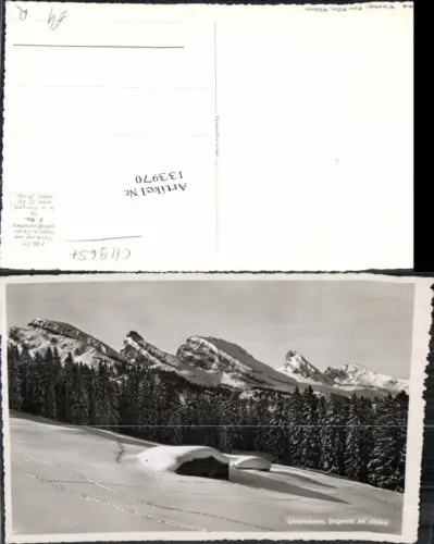 133970,Unterwasser Skigebiet b. Iltios Unterwasser Obertoggenburg Kt St Gallen