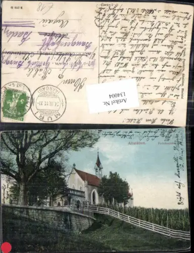 134004,Altstätten Forstkapelle 1911 Kt St Gallen