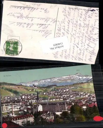 134005,St Gallen Totale 1911