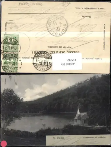 155664,St Gallen Knabenweiher a. Dreilinden 1905