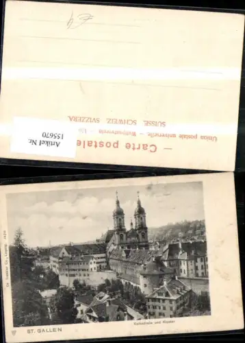 155670,St Gallen Kathedrale u. Kloster