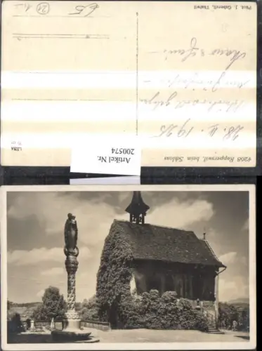 200574,Rapperswil b. Schloss Kapelle Kt St Gallen