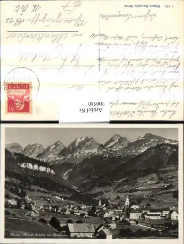 200580,Nesslau Neu St. Johann m. Churfirsten Totale Kt St Gallen