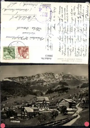 200613,Amden Kurhaus Bergruh m. Mattstock Kt St Gallen