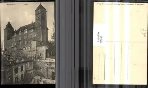 207880,Rapperswil Schloss Kt St Gallen
