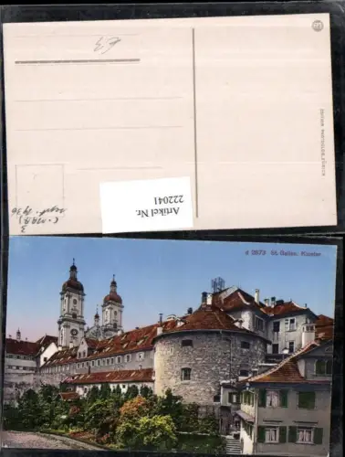 222041,St Gallen Kloster Kirche