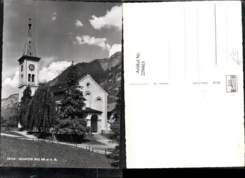 229463,Quarten Kirche Kt St. Gallen