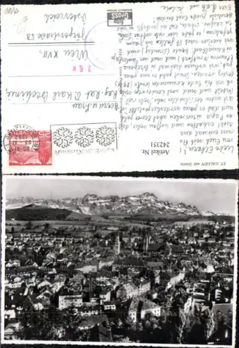242351,St. Gallen Totale m. Säntis