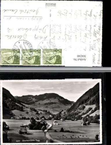 304240,Starkenbach Toggenburg b. Alt St Johann Teilansicht Kt St Gallen