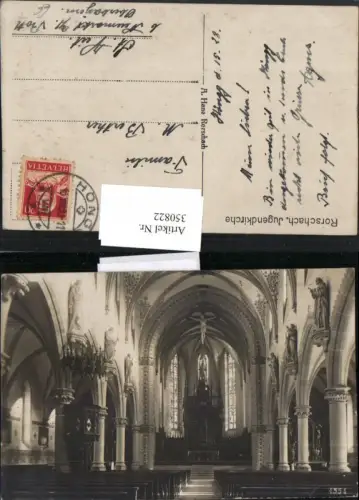 350822,Rorschach Jugendkirche Kirche Innenansicht Kanzel Kt St Gallen