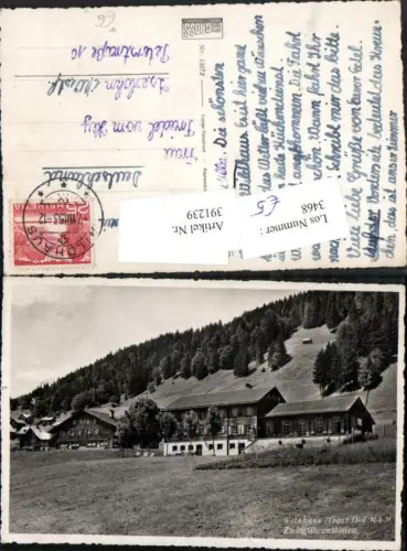 391239,Wildhaus Zwingliheimstätten Haus Kt St Gallen