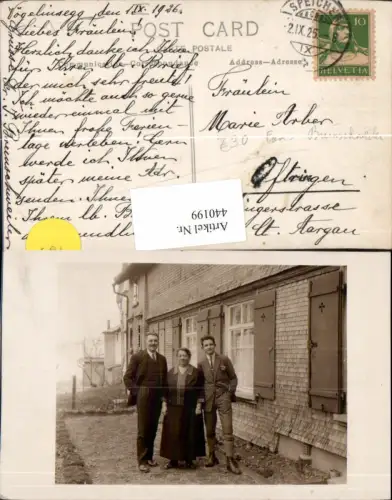 440199,Foto AK Vögelinsegg Familie Brunschweiler Gruppenbild Kt St Gallen