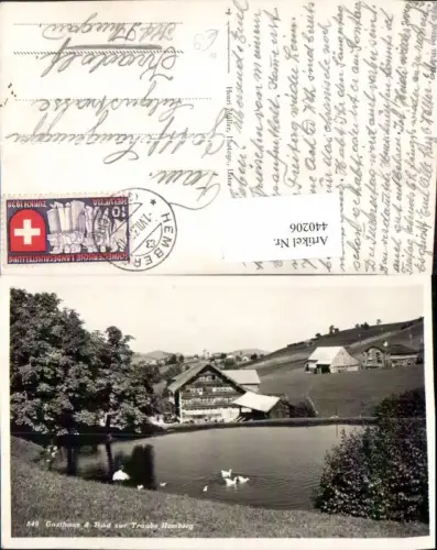 440206,Gasthaus u. Bad zur Traube in Hemberg Teich Kt St Gallen