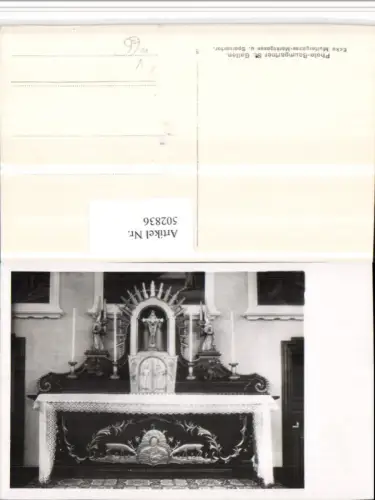 502836,Foto AK St. Gallen Kirche Altar pub Foto Baumgartner