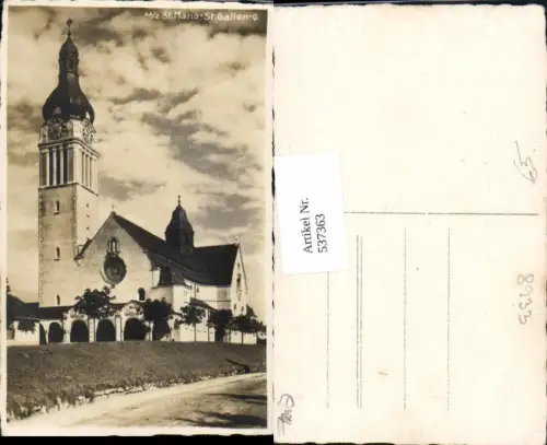 537363,St. Maria Neudorf St. Gallen Kirche