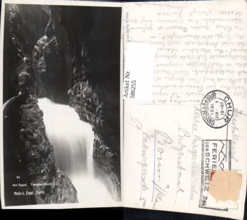 586255,Bad Ragaz Taminaschlucht Wasserfall Switzerland
