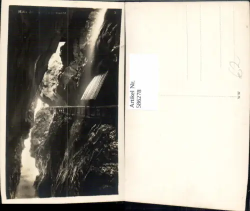 586278,Foto Ak Bad Ragaz Pfäfers Taminaschlucht Switzerland