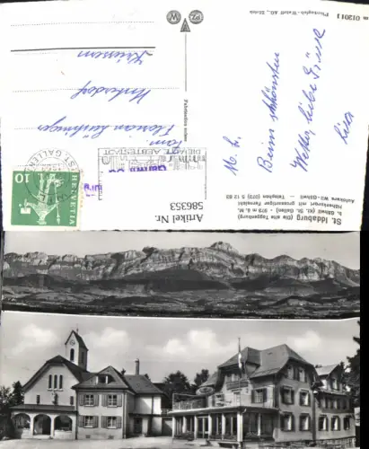 586353,Mehrbild Ak St Iddaburg Toggenburg b. Gähwil Switzerland
