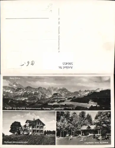 586455,Mehrbild Ak Hemberg Toggenburg Kurhaus Salomonstempel Liegehalle Switzerland