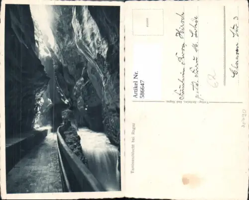 586647,Bad Ragaz Taminaschlucht Switzerland