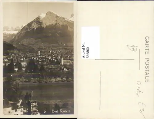 586860,Bad Ragaz Ansicht Switzerland