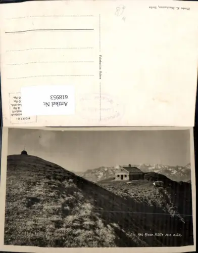 618953,Foto Ak Wartau Alvier-Hütte Alvierhütte