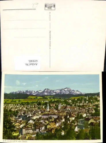619305,St Gallen m. Säntis